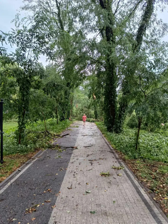 Park zamknięty do odwołania. Trwa usuwanie skutków wichury