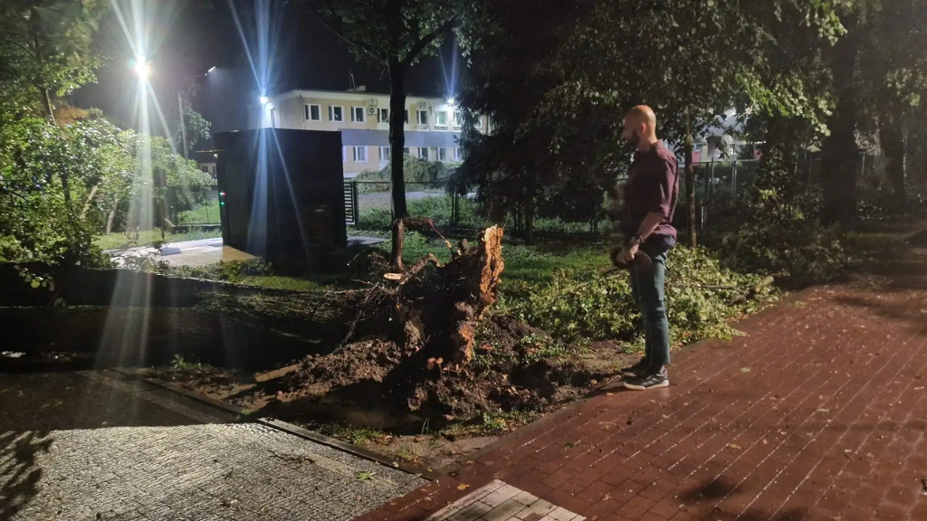 Park zamknięty do odwołania. Trwa usuwanie skutków wichury