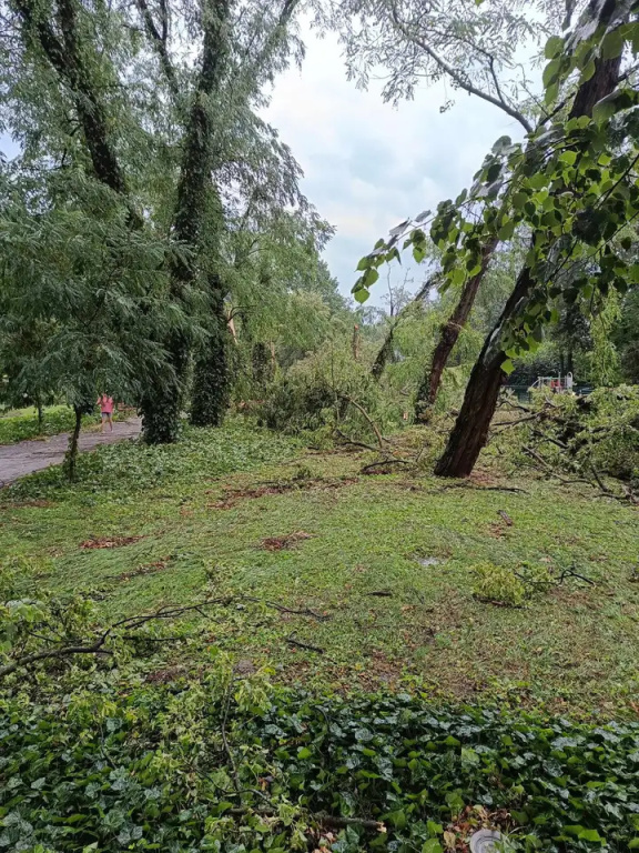 Park zamknięty do odwołania. Trwa usuwanie skutków wichury