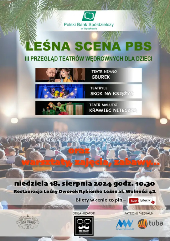 Zapraszamy na III Przegląd Teatrów Wędrownych dla dzieci 