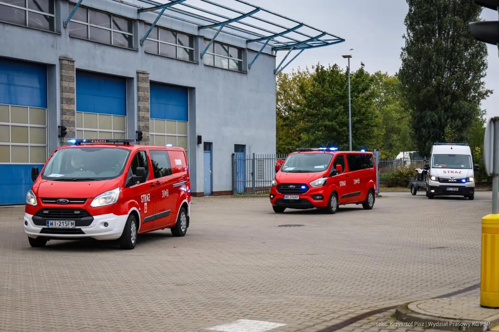 Strażacy z Wyszkowa wsparciem na terenach zagrożonych powodzią