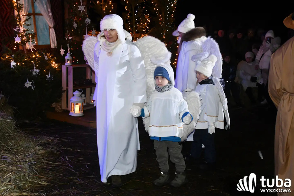 „Upragniona Święta Noc” - jasełka plenerowe społeczności ZSS w Brańszczyku