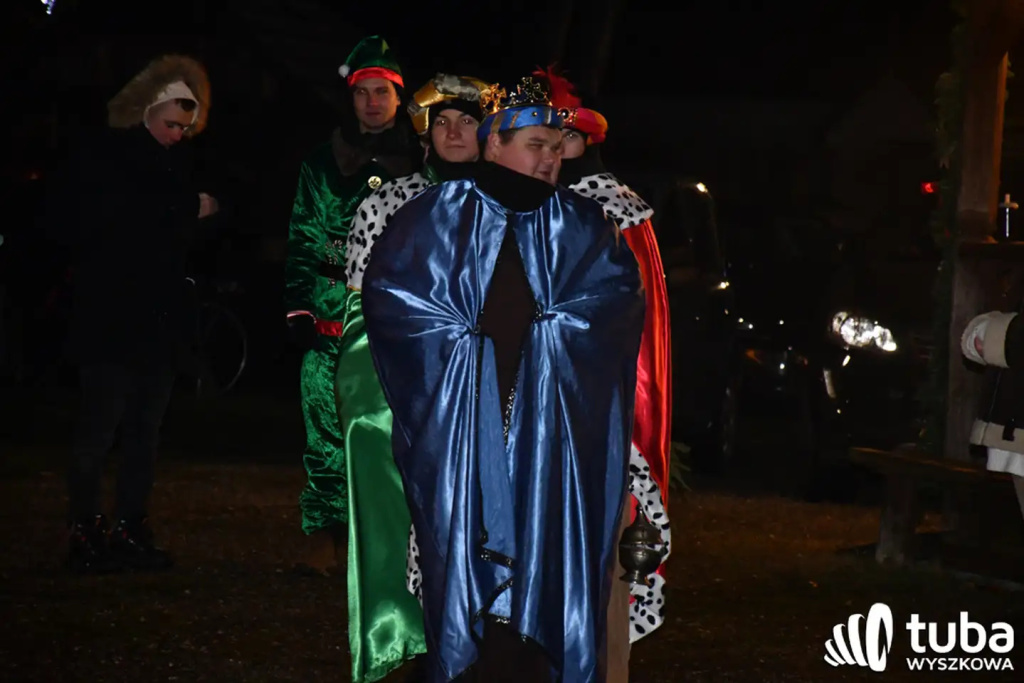 „Upragniona Święta Noc” - jasełka plenerowe społeczności ZSS w Brańszczyku