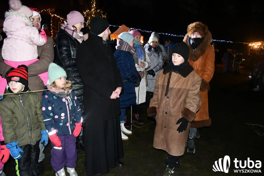 „Upragniona Święta Noc” - jasełka plenerowe społeczności ZSS w Brańszczyku