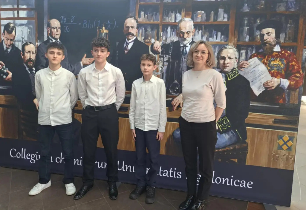 Młodzi chemicy SP w Dalekiem na Uniwersytecie Jagiellońskim