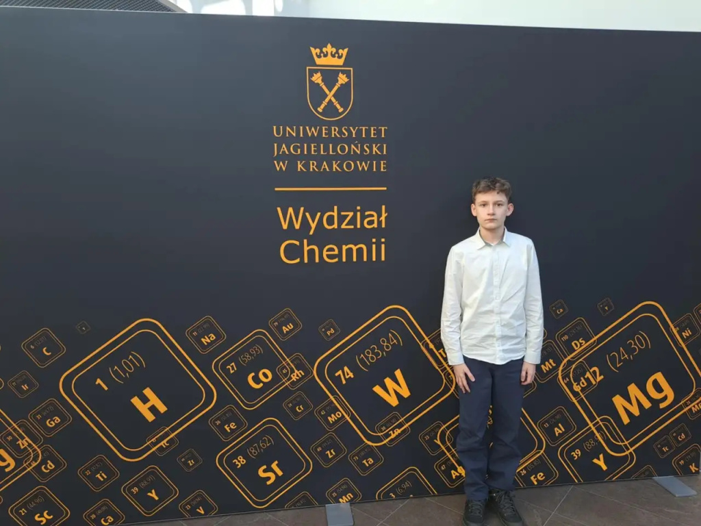 Młodzi chemicy SP w Dalekiem na Uniwersytecie Jagiellońskim