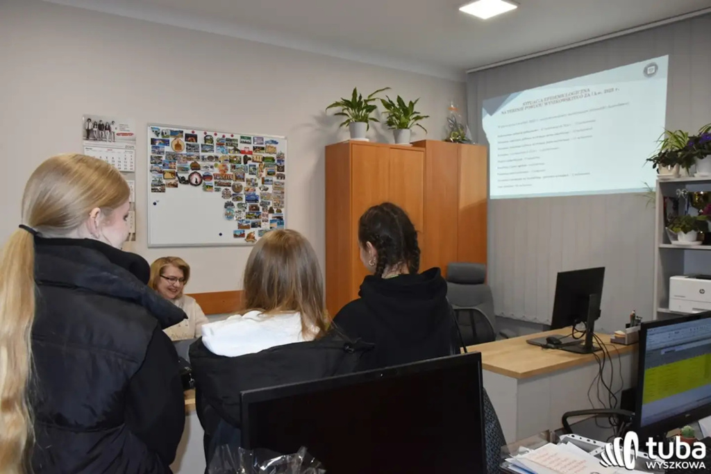PSSE w Wyszkowie zaprosiła młodzież na Dzień Otwarty