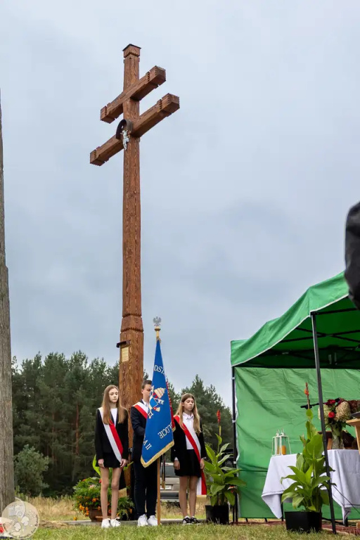 Nowy krzyż pandemiczny w sołectwie Białebłoto-Stara Wieś 