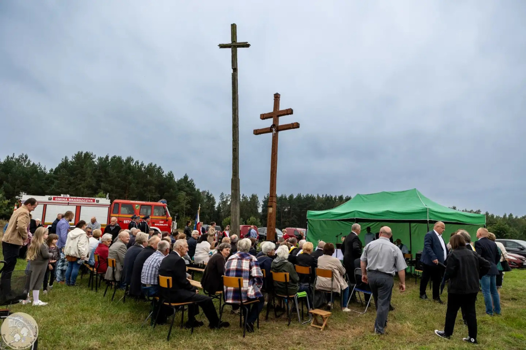 Nowy krzyż pandemiczny w sołectwie Białebłoto-Stara Wieś 
