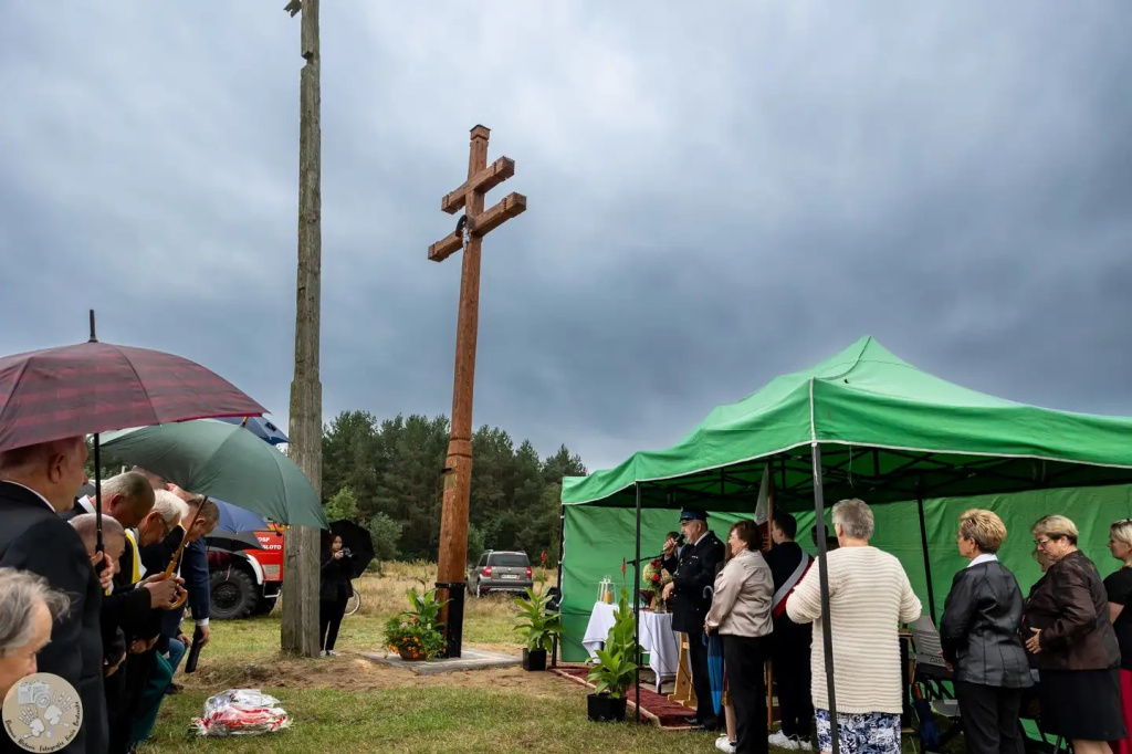 Nowy krzyż pandemiczny w sołectwie Białebłoto-Stara Wieś 