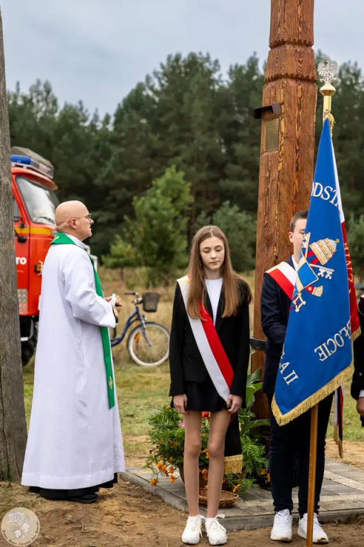 Nowy krzyż pandemiczny w sołectwie Białebłoto-Stara Wieś 