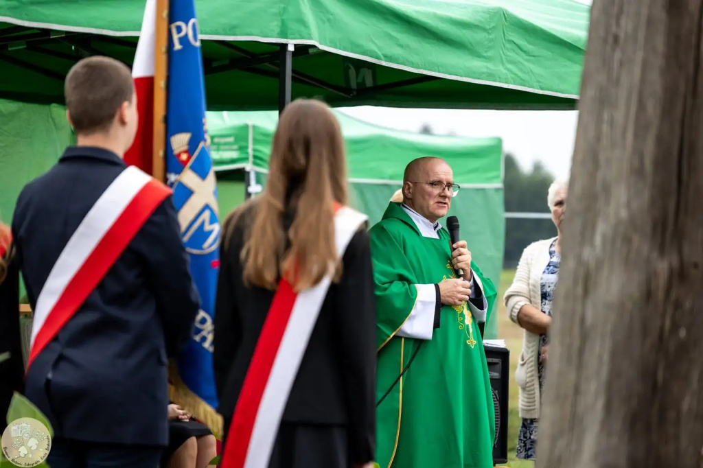 Nowy krzyż pandemiczny w sołectwie Białebłoto-Stara Wieś 
