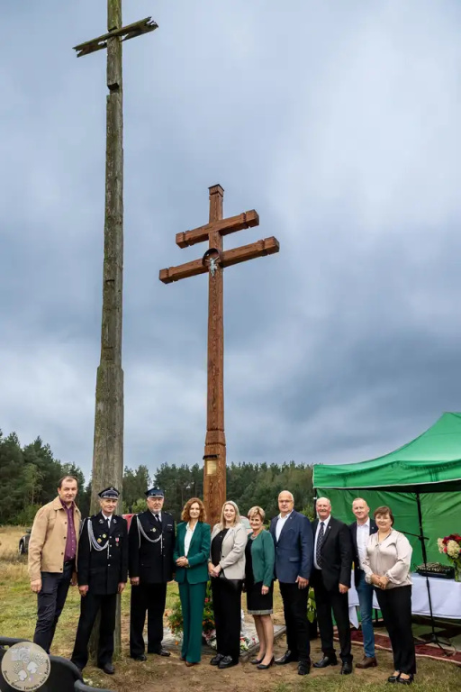 Nowy krzyż pandemiczny w sołectwie Białebłoto-Stara Wieś 