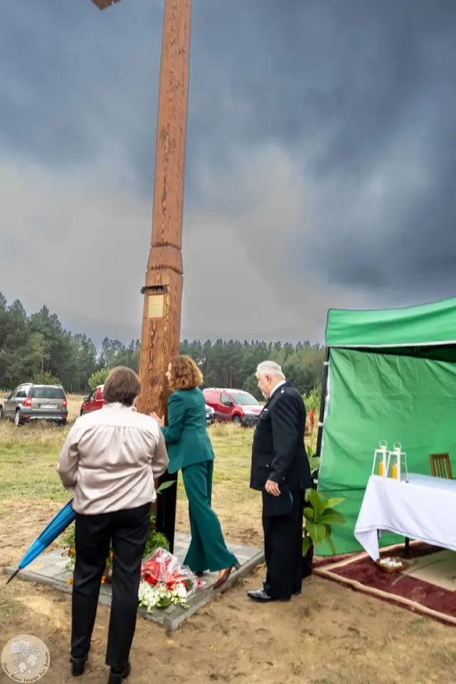 Nowy krzyż pandemiczny w sołectwie Białebłoto-Stara Wieś 