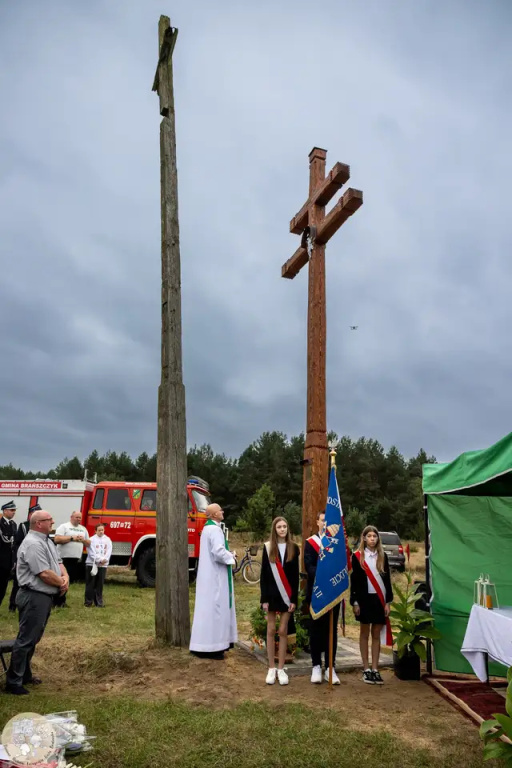 Nowy krzyż pandemiczny w sołectwie Białebłoto-Stara Wieś 
