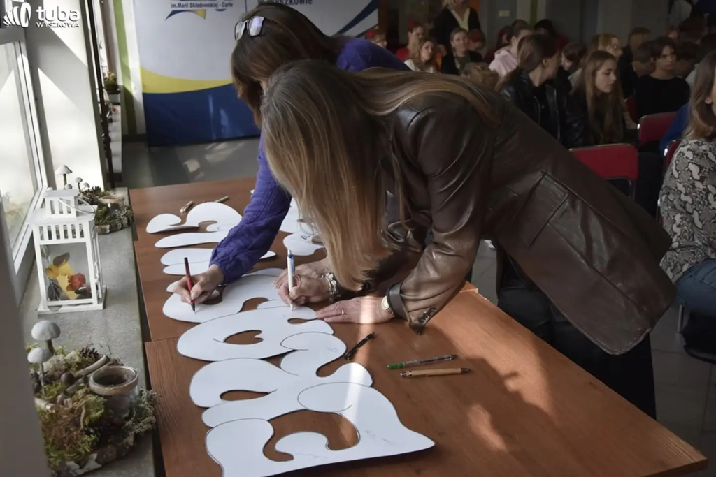  Celebracja jedności europejskiej w „Skłodowskiej”