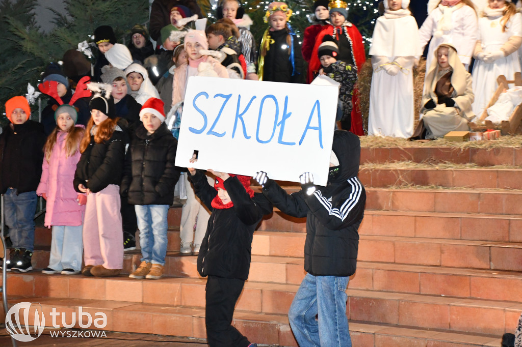 Jasełka plenerowe w SP nr 4 w Wyszkowie