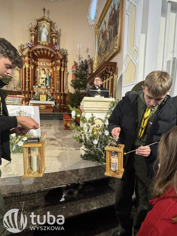 Betlejemskie Światło Pokoju dotarło do Wyszkowa