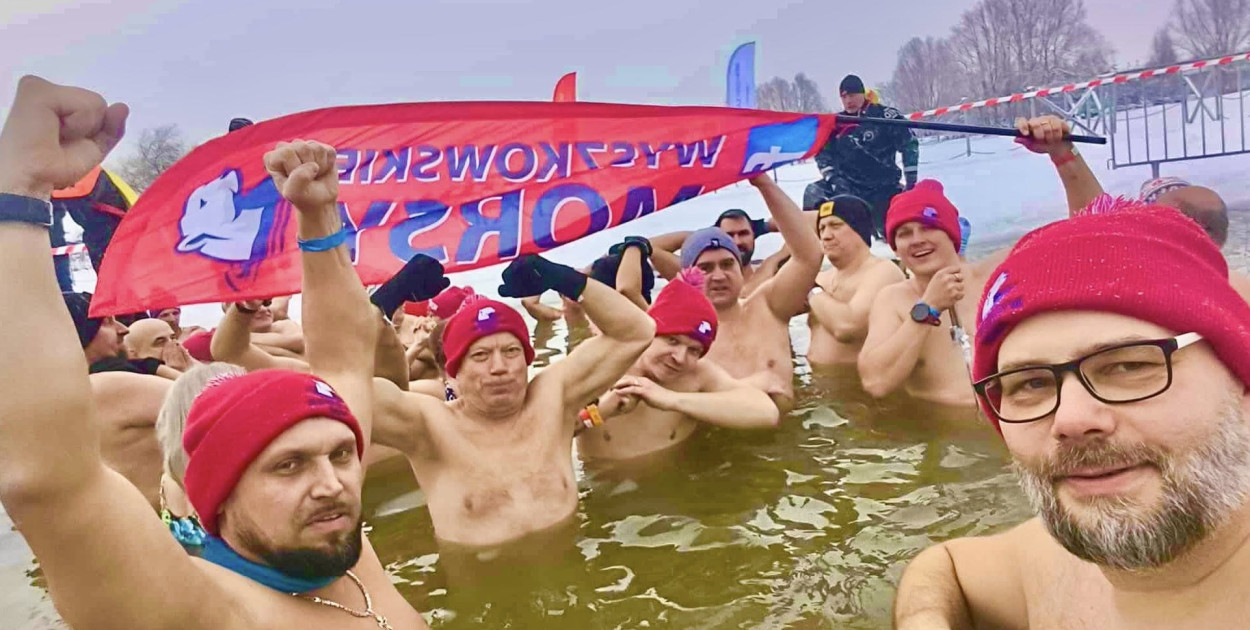 Wyszkowskie Morsy na polskim biegunie zimna