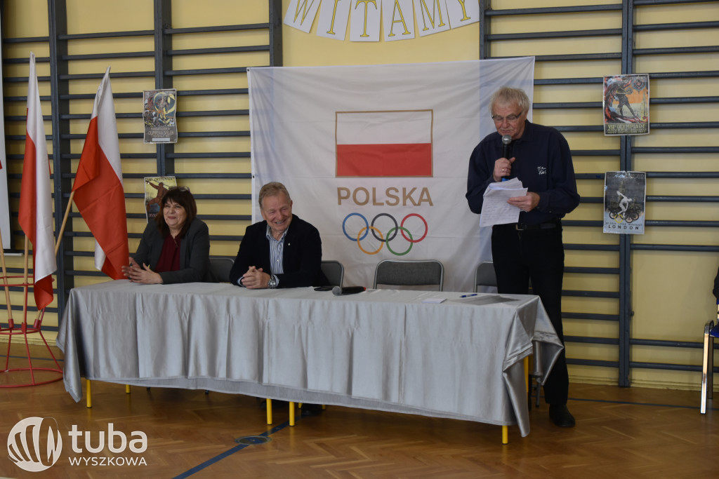 Andrzej Supron na spotkaniu z wyszkowską młodzieżą