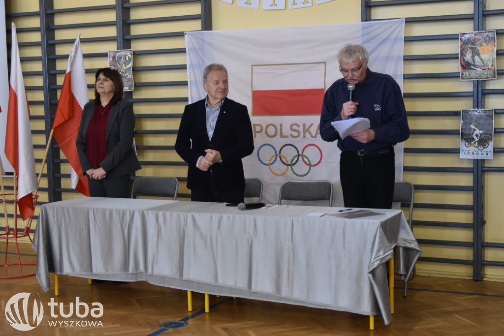 Andrzej Supron na spotkaniu z wyszkowską młodzieżą