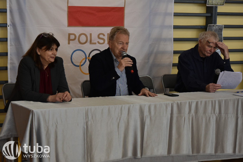 Andrzej Supron na spotkaniu z wyszkowską młodzieżą