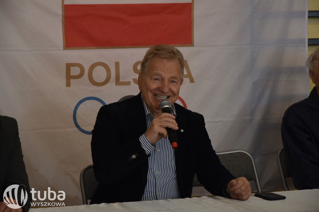 Andrzej Supron na spotkaniu z wyszkowską młodzieżą