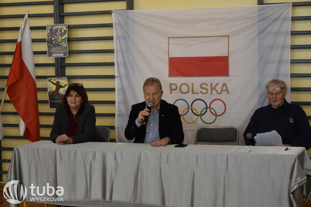 Andrzej Supron na spotkaniu z wyszkowską młodzieżą