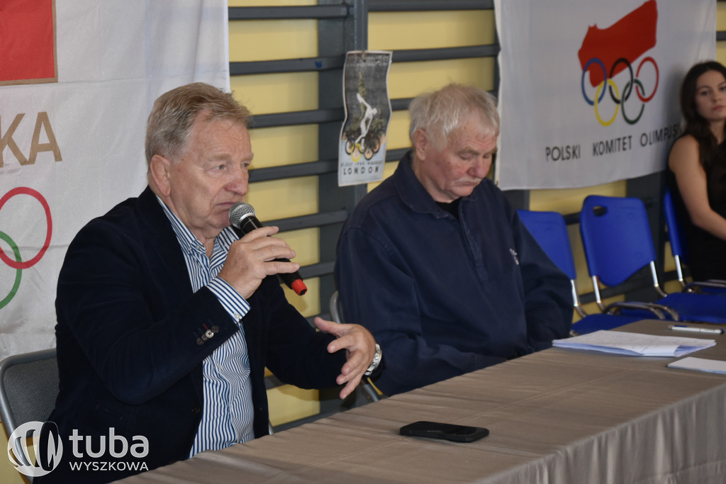 Andrzej Supron na spotkaniu z wyszkowską młodzieżą