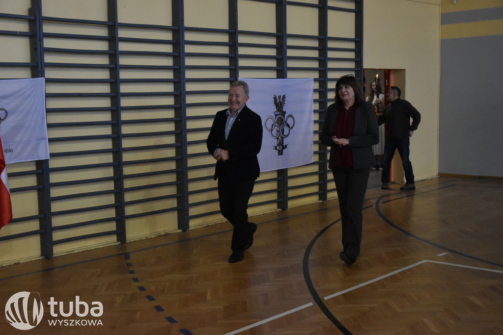 Andrzej Supron na spotkaniu z wyszkowską młodzieżą