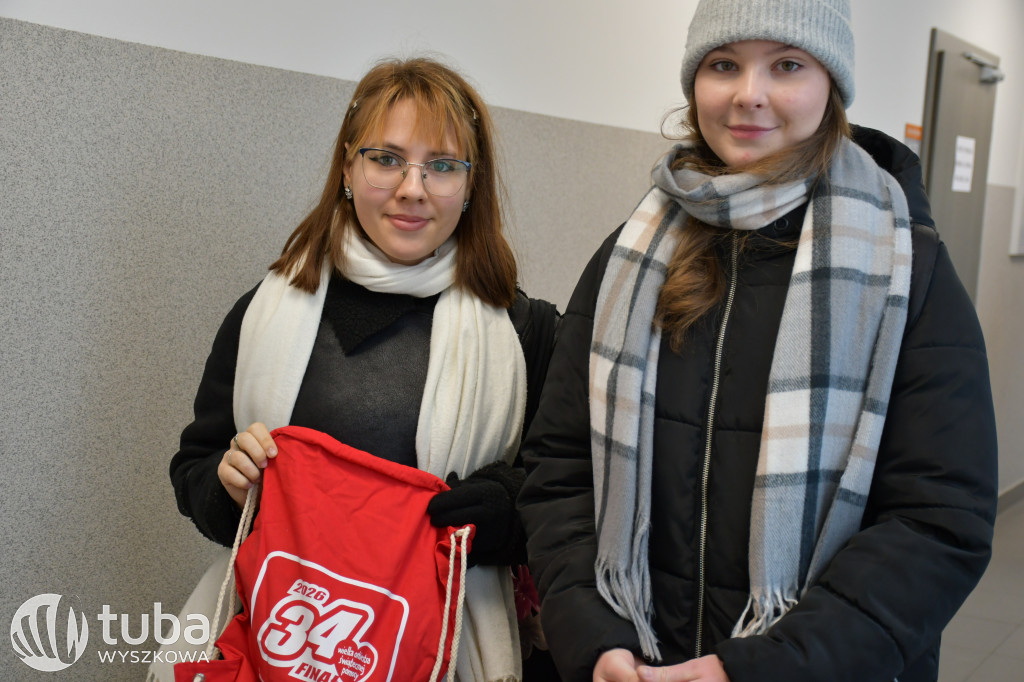 Wolontariusze 34. finału WOŚP w Wyszkowie
