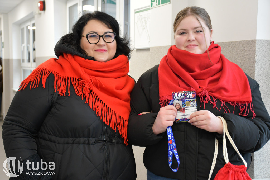 Wolontariusze 34. finału WOŚP w Wyszkowie