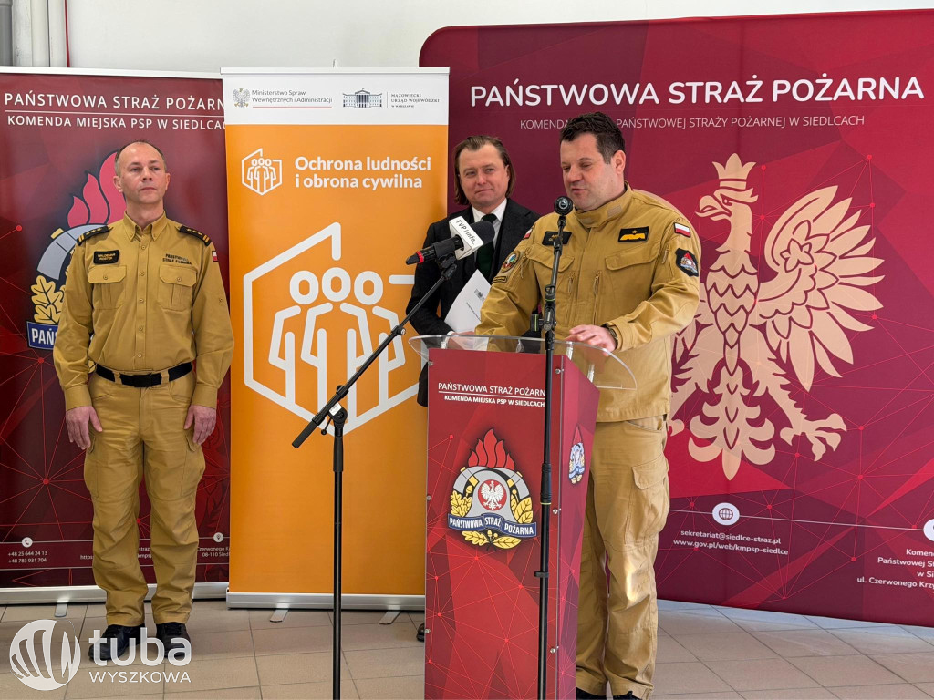 Nowy wóz i sprzęt dla KP PSP w Wyszkowie