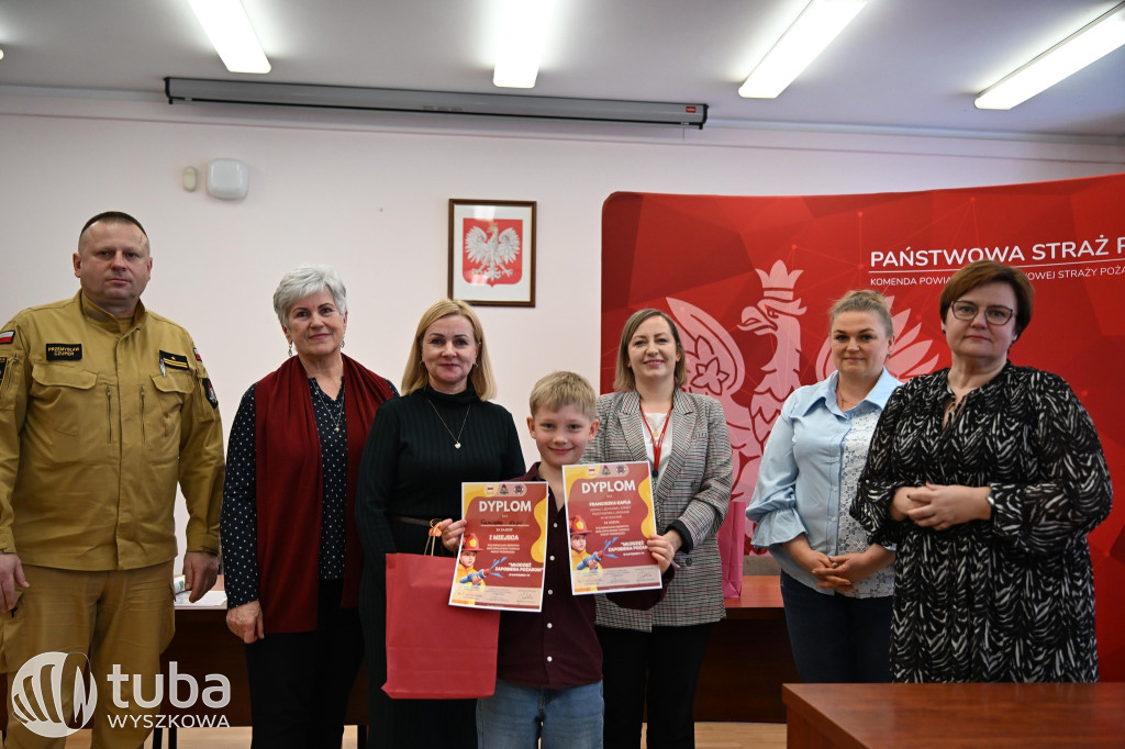 Gminny finał turnieju „Młodzież Zapobiega Pożarom”