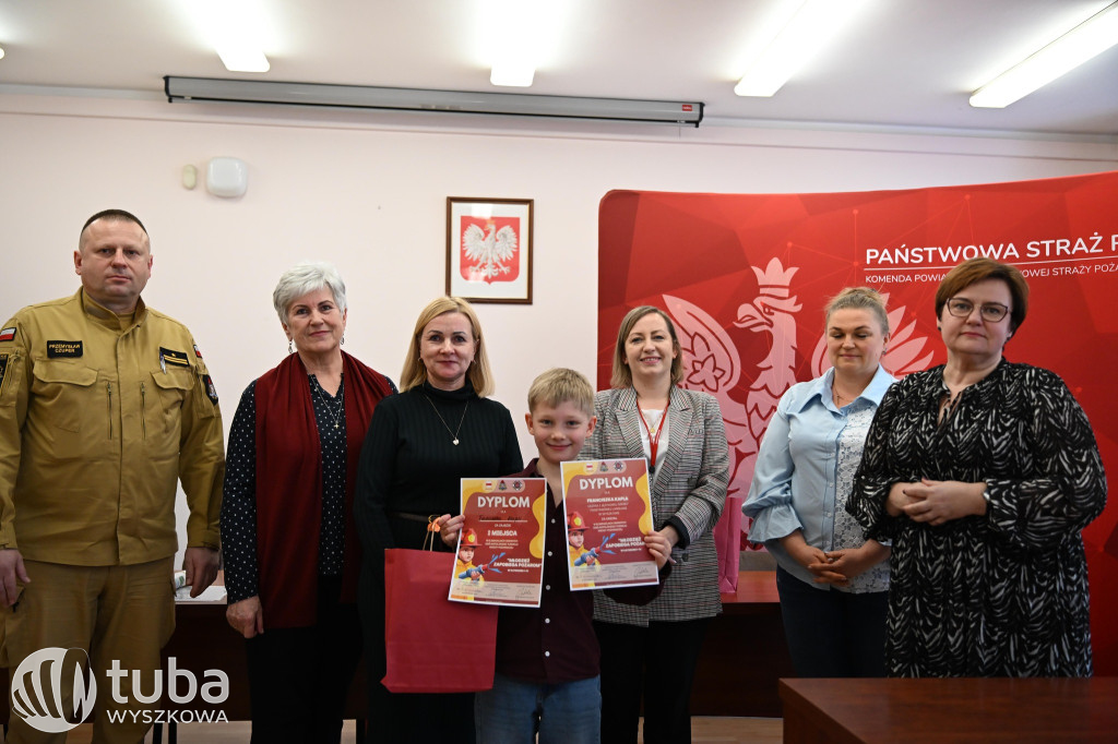 Gminny finał turnieju „Młodzież Zapobiega Pożarom”