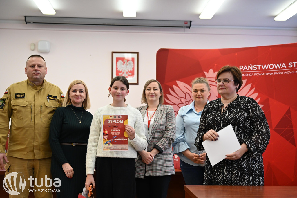 Gminny finał turnieju „Młodzież Zapobiega Pożarom”