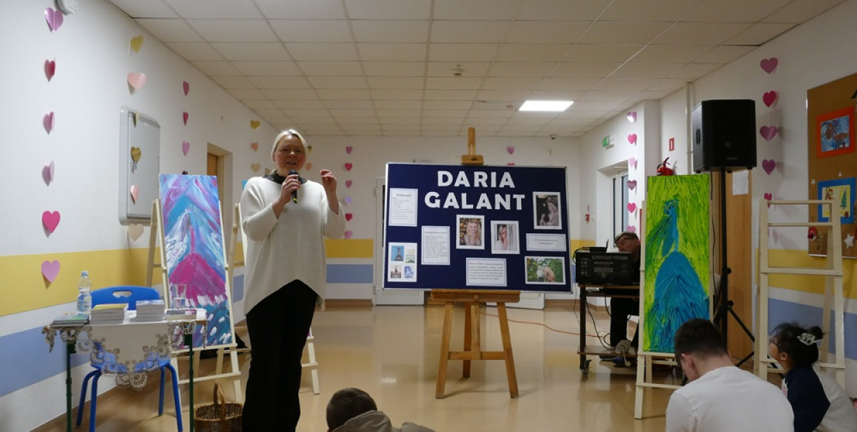 Daria Galant w Ośrodku Szkolno-Wychowawczym