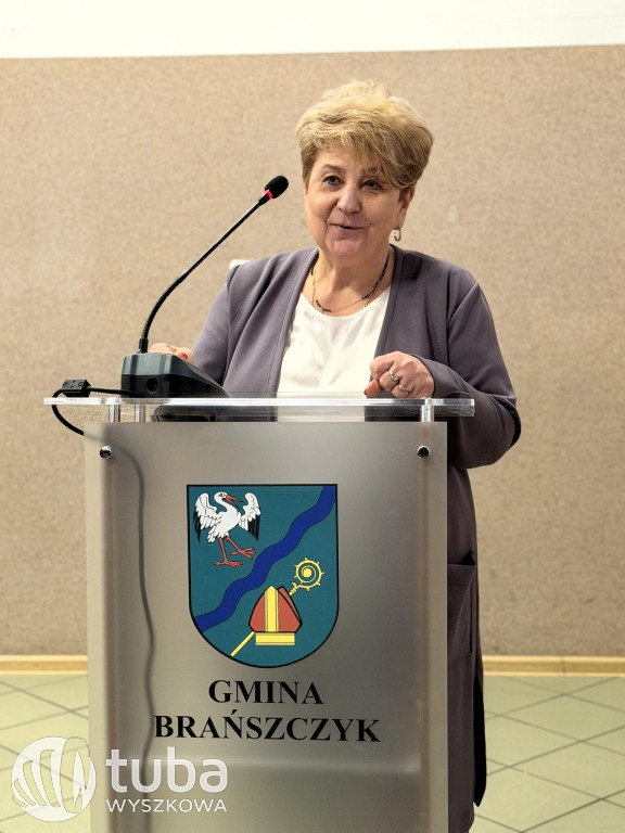 Pożegnanie kierownika OPS w Brańszczyku
