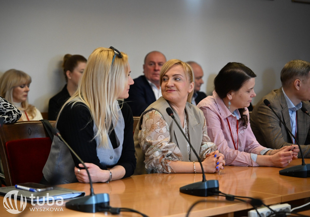 Pożegnanie i powitanie zastępcy burmistrza