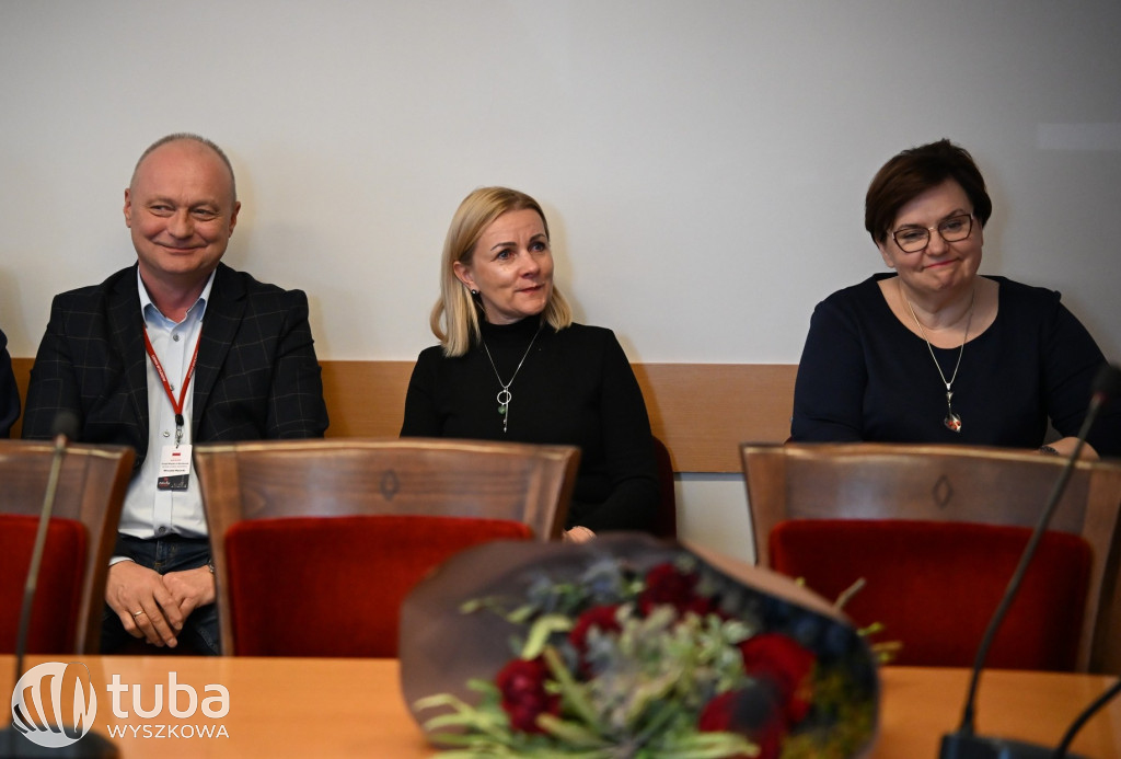 Pożegnanie i powitanie zastępcy burmistrza