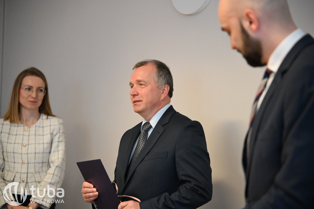 Pożegnanie i powitanie zastępcy burmistrza
