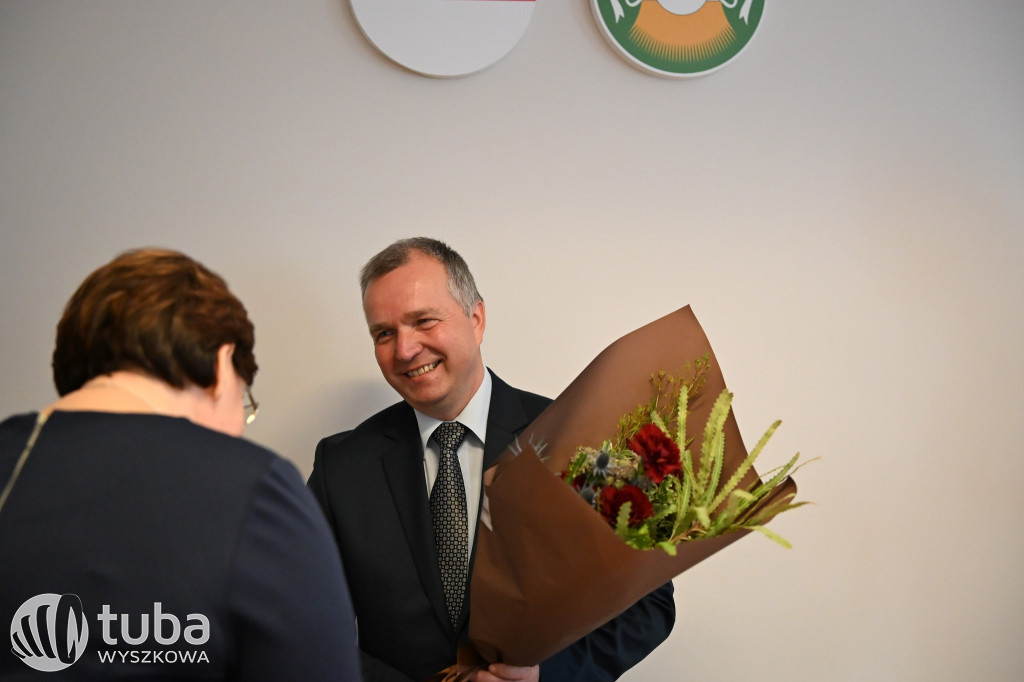 Pożegnanie i powitanie zastępcy burmistrza