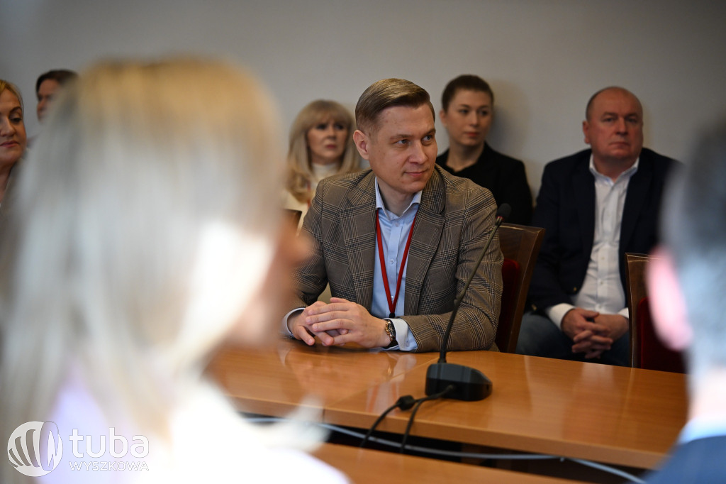 Pożegnanie i powitanie zastępcy burmistrza