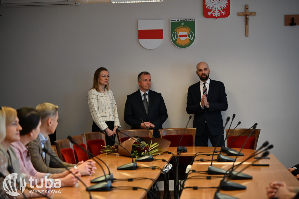 Pożegnanie i powitanie zastępcy burmistrza