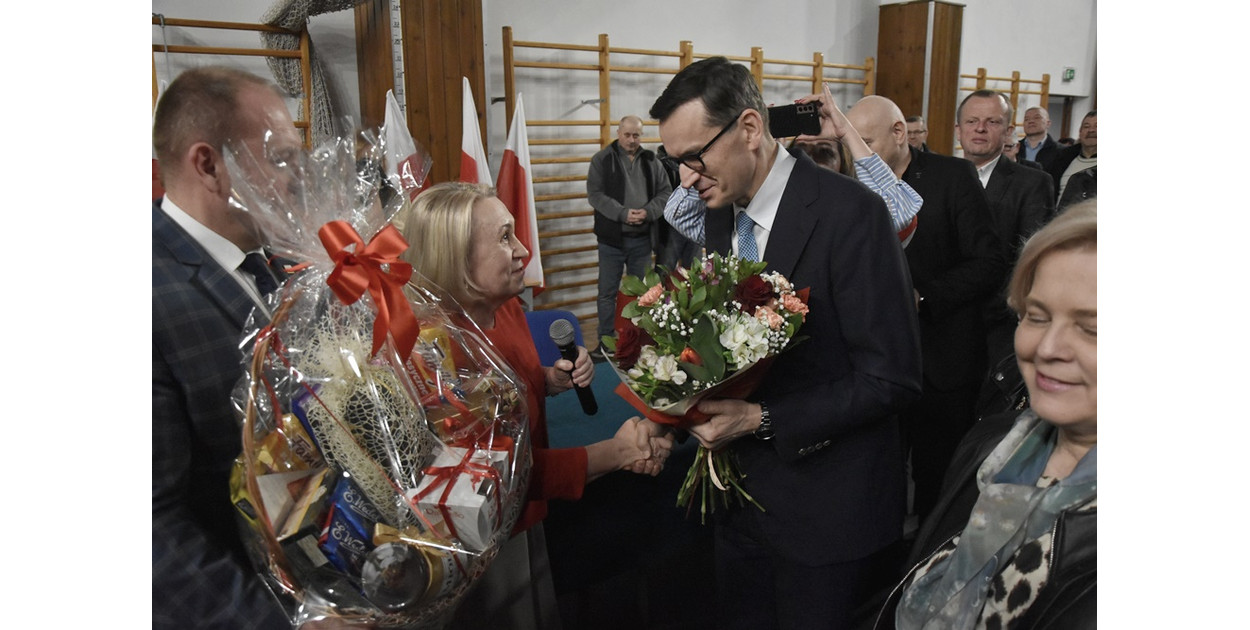 Mateusz Morawiecki w Wyszkowie