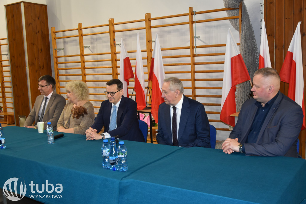 Mateusz Morawiecki w Wyszkowie