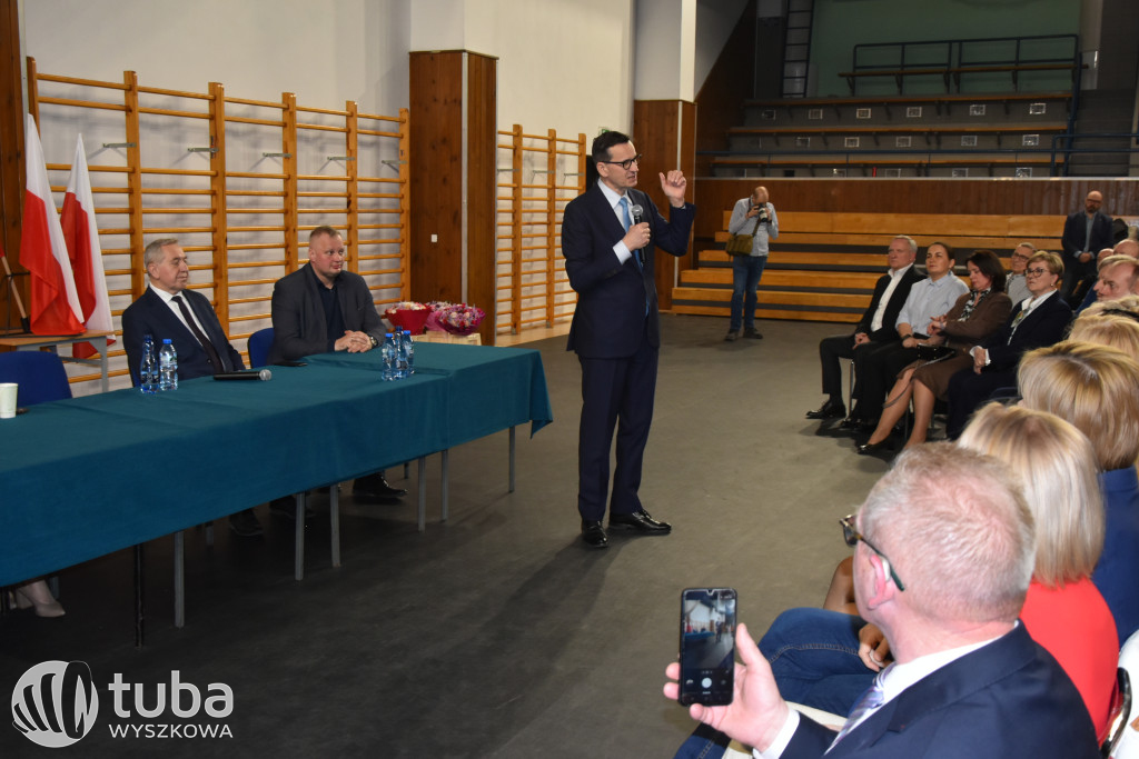 Mateusz Morawiecki w Wyszkowie