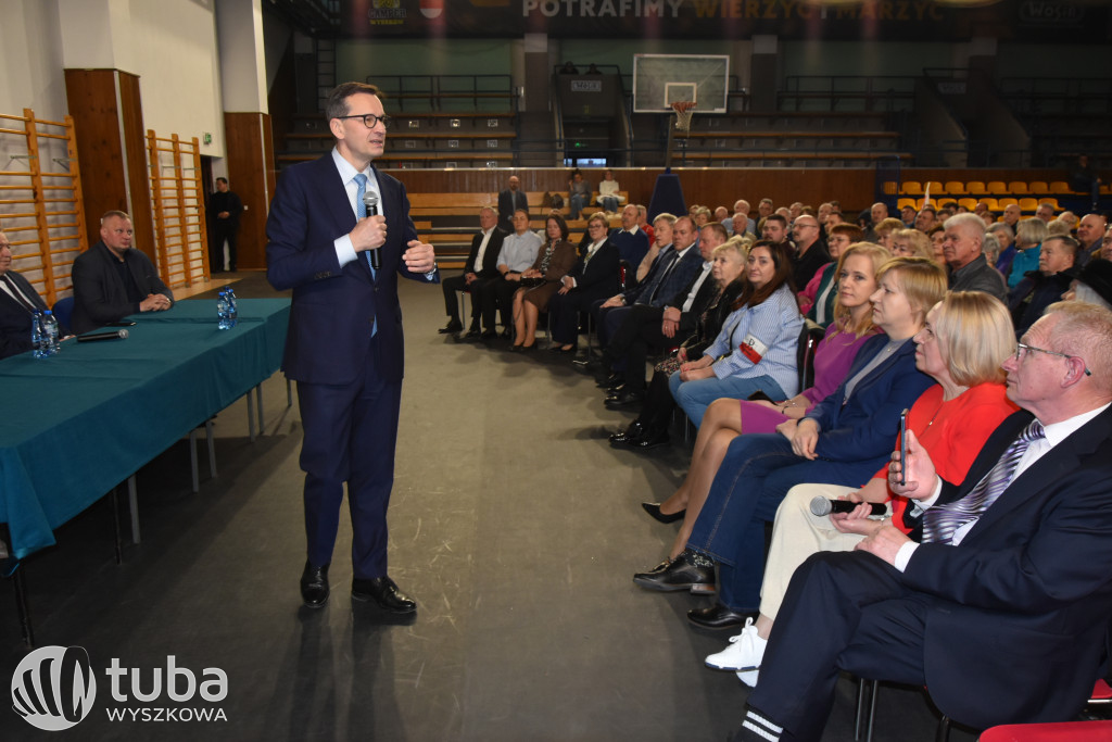 Mateusz Morawiecki w Wyszkowie
