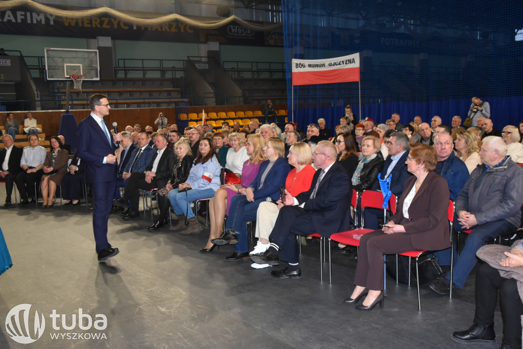 Mateusz Morawiecki w Wyszkowie