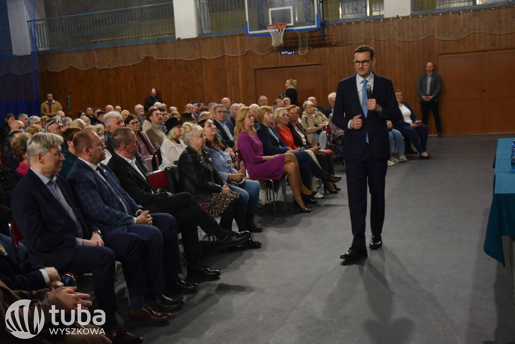 Mateusz Morawiecki w Wyszkowie